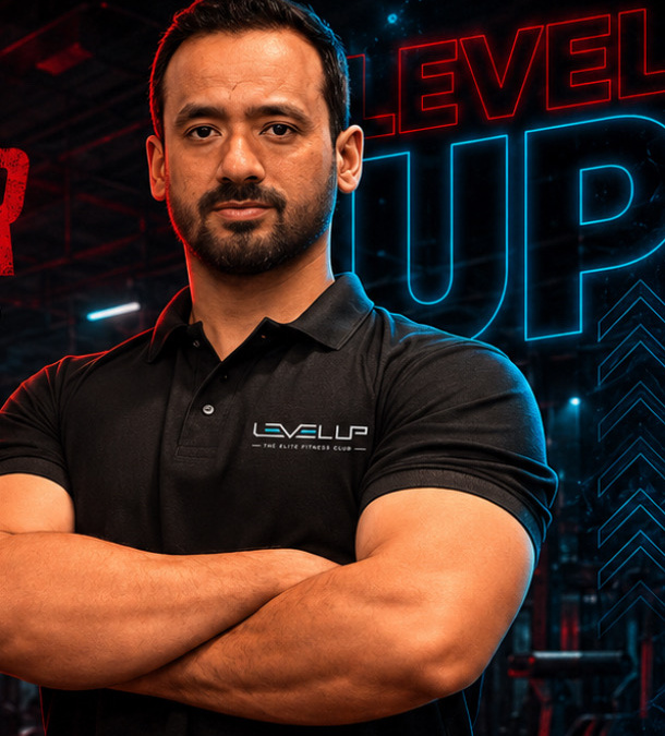 Mr. Vikram Rawat — elite coach at LEVELUP The Elite Fitness Club